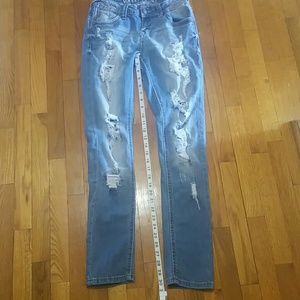 Wallflower distressed jeans